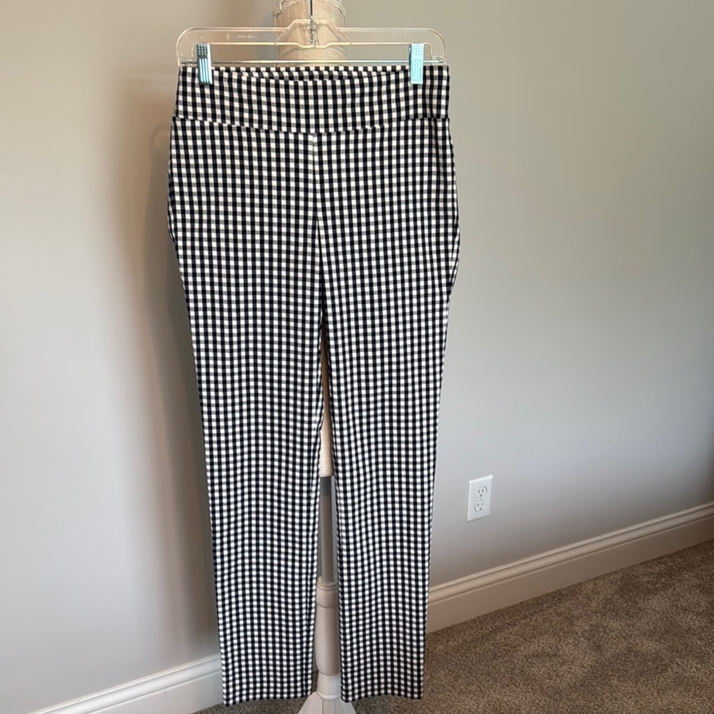 J. McLaughlin Gingham Masie Pant